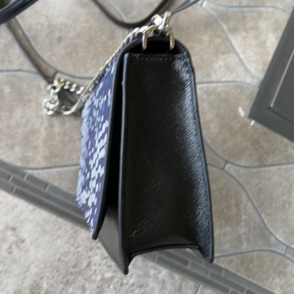 Kate Spade Cameron Convertible Crossbody Black with Multi-Colored Dots - Picture 5 of 16